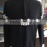 Menas Zip Pullover Merino Wool Knitting Man Sweater Latest Sweater Design thumbnail-2