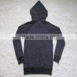 Men Hot Sale Stock Clothing Cheap Plain Zipper-up French Terry Hoodies thumbnail-3