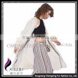 CX-G-A-49A Ladies Hand Knitted Mink Fur 2017 New Coat thumbnail-2