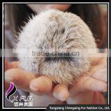 CX-R-49 Genuine Rabbit Fur Ball Keychain thumbnail-3