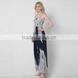 Maxnegio Fashion Chiffon Maxi Backless Beach Wear Dress thumbnail-4