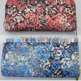 Hot Gold Sequin 2016 Lady New Popular Print Rose Wallet thumbnail-2
