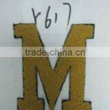 Embroidery Chenille Letter Badges thumbnail-1