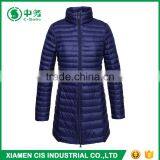 Hot Sale European Style Multi Color Lightweight Lady Winter Long Down Jacket thumbnail-2