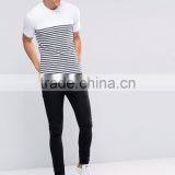 China Fashion Clothing Manufacturer Summer Casual 180g 100% Cotton Short Sleeve Stripe Mens China Cheap Shirt thumbnail-4