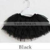 2016 Summer Style Hot Sales Colorful Baby Girls Tutu Skirt Valentine Petit Skirt Fluffy With Bow