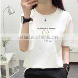 2017 Soft Simple Fashion Wholesale Cotton t Shirt thumbnail-2
