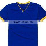 Wholesale Short Sleeve Custom Polo V-neck T-shrts for Summer thumbnail-6