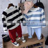 S16445A New 2017 Fashion Spring Cute Boys Striped Hoodies thumbnail-1