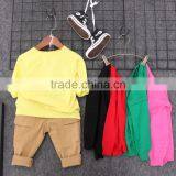 S16705A Wholesale Latest Cotton Knitting Children Kid Sweater for Girl thumbnail-1