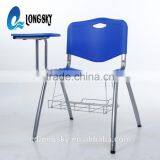 LS-4024AB New Model Cheap Stackable Plastic Chair With Writing Pad Modern Tablet Training School Office Chair for Sale thumbnail-2