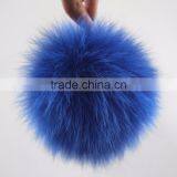 Myfur Light Blue Real Fox Fur Pompom Wholesale Animal Fur Accessory thumbnail-5