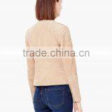 New Fashion Zipped Fastening Through Front Long Sleeve Jacket thumbnail-3