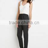 Classic Unlined Elasticized Waist Jogger Pants Wholesale Women Pants thumbnail-5