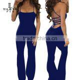 Women Rompers and Jumpsuits 2017,party Wear Jumpsuits Women 2017 Long Pant Polyester thumbnail-2