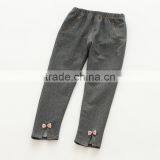 Wholesale Sweet Style Solid Color Cotton Baby Girl Pants thumbnail-2