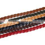 Red Braiding PU Leather Rope for Women thumbnail-2