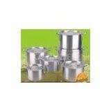 12 Piece Aluminum Cookware / Pot Set for For Home, Cafeteria, Restaurant thumbnail-1