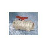 PPH Body Double Union Handle Ball Valve 1/2(D20mm) ~ 4(D110mm) DIN/ANSI/JIS Standard thumbnail-1