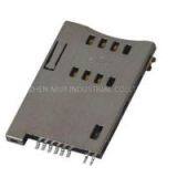 Mobile Push Push Type SIM Card Connector thumbnail-3