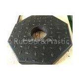 Outside Use Black Pole Rubber Pedestal / Octagon Crumb Rubber Base Support thumbnail-1