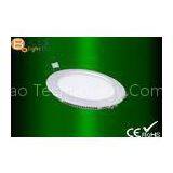 Commercial 120 V Cold White Flat Round LED Lights For Supermarket