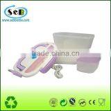 Easy Carrying Plastic Heating Mini Electric Lunch Box for Kids Food Warmer thumbnail-3