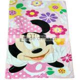 Customized all ages age group single-sided reactive printed beach towels