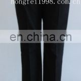 China pants manufacturer / OEM black long pants / fashion ladies trousers