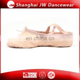 Top selling dance shoes leather ballet shoes ballet shoes for kids