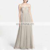 Column Strapless Gown Beautiful Lady Tube Top Dress Women Ladies Long Tube Dress thumbnail-5