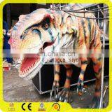 2015 popular customized walking with robotic dinosaur costume