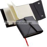 PU Leather Cover 70sheets Wallet Notebook With Bookmark Band NOTEBO911