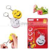 Smile Face Personal Safety Alarm Keychain Anti-attack Anti-rape Alarm thumbnail-5