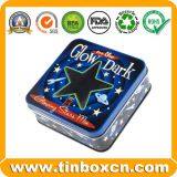 Custom Square Metal Tin Box For Gift Storage thumbnail-2