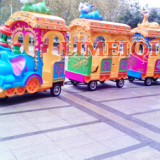 14 Seats Animal Train Funfair Rides Elephant Electric Track Train thumbnail-1