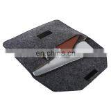 11'' 12''13'' 14'' 15'' Inch Fashion Grey Felt Laptop Protective Sleeve Case Carrying Bag for Notebook and Laptop thumbnail-7