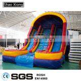 Adult Kids Playground Inflatable Air Bouncer Waterslide Water Dry Pool Slides for Sale thumbnail-4