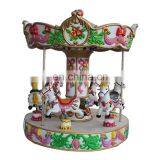 Amusement Park Ride Manufacturer Mini Merry go Round for Sale thumbnail-2