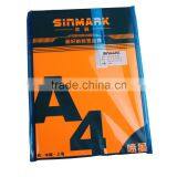 SINMARK Color Series Bright Orange Clear Vinyl Sticker Paper thumbnail-2