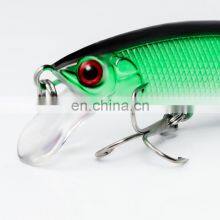 New Design 80mm 26g High Quality Plastic Lures Peche Mer Pesca en el Mar Long Shot Sea Bass Fishing Minnow thumbnail-4