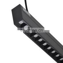 HUAYI Factory Wholesales Suspended Trimless Linear Light Shapes Led Linear Light 1200mm 1500mm 4ft 8ft Led Shop Light Fixtures thumbnail-3