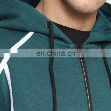 Men Winter Wear Hoodies Solid Color Casual Zipper Hoodies Fashion Slim Fit Men Hoodies thumbnail-5