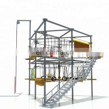 Team Building Ropes Climbing Adventure Rope Course Equipment thumbnail-4