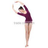 Dansgirl Short Sleeve Sexy Lace Open Back Women Ballet and Gymnastics Leotard thumbnail-4