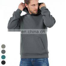 Wholesale Mens Hoodies Heavyweight Loose Long Sleeve Casual Pullover High Quality Sweatshirt Custom Blank Hoodie Men Hoodies thumbnail-1