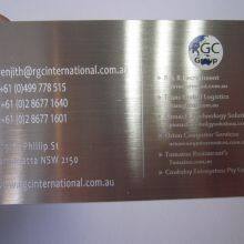 Engraved Metal Card Smart Identification Engraved Metal Business Card thumbnail-4
