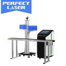 Perfect Laser CO2 Wood Leather PVC Plastic Bottle Laser Marking Engraving Machine for Production Line thumbnail-3
