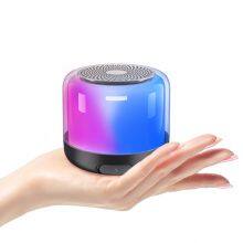 2024 Factory Hot Sell Mini Pocket Led Speaker Bluetooth Player Portable Light Wireless Speaker thumbnail-5