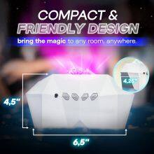 Aurora Light Projector Northern Lights Projection Lamp With Bluetooth Music Speaker Galaxy Star Night Light For Bedroom thumbnail-2